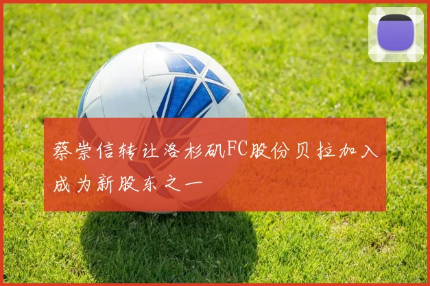 蔡崇信转让洛杉矶FC股份贝拉加入成为新股东之一